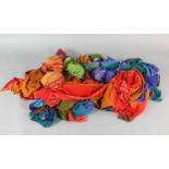 Carmen: Nine mixed gypsy scarves / shawls and hats