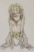 Marcel Bernard Sendak (1928-2012), two original watercolour drawings for "The Wild Things", signed