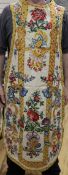 An 18th/19th century French embroidered wool chasuble