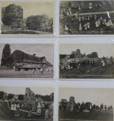 A postcard album of approx. 140 postcards,mostly of Eastbourne