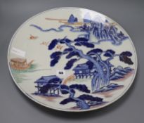 A Japanese Imari charger diameter 46cm