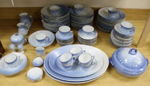 A Royal Copenhagen comprehensive Seagull dinner service