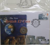 A box of UK and Channel Islands FDC and coin covers