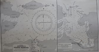 WWII and Admiralty Interest - a collection of naval maps including South America, Uk, etc. The