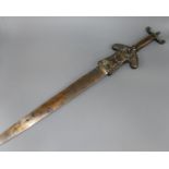 A bronze sword length 77cm