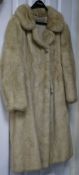 A blonde mink Marshall & Snelgrove coat