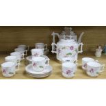 A Limoges twelve piece tea set