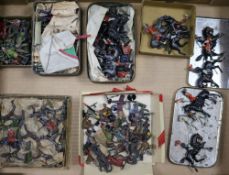 A large collection of Britains Diecast lead soldiers