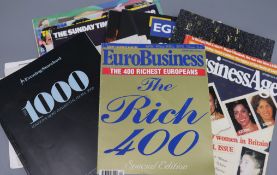 Daily Mail Rich Lists - 2000, 2001, 2002, 2003 and 2004,Express Rich Lists - 2002 and 2003, The