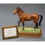 A Royal Worcester model of 'Nijinsky' height 28cm