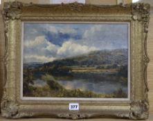 Campbell Archibald Mellon (1878-1955)oil on canvasRiver landscapesigned l.l.24cm x 34cm