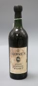 A bottle of 1966 Warres vintage port