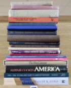 A quantity of reference books relating to American Antiques including Whitehouse China, Anglo