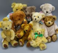 Eight Deans bears