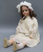 A Schoenau & Hoffmeister S PB H Star doll, 31in