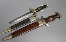 Two World War II German daggers