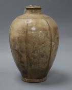 An Ancient Chinese pottery vase height 23.5cm