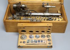 A watch maker's lathe