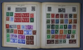 A collection of stamps in a Strand album, Victorian and later, comprising GB (including 63 late