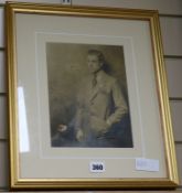 Hugh Cecil, signed photograph of Edward VIII, signed in ink Edward P and dated 1925, 23.5 x 18cm