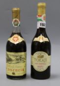 One bottle of Disznoko Tokaji Aszu Eszencia 1988 and one bottle of Tokaji Aszu Eszencia 1976