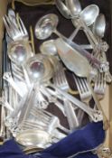 A canteen of Norwegian sterling silver cutlery for eight by T.H. Marthinsen, comprising fifty one