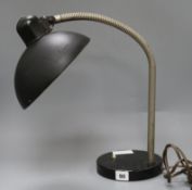 Christian Dell (1893-1974) for Kaiser. An anglepoise lamp