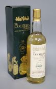 One bottle of The Coopers Choice single malt Scotch Whisky, 10 year old distilled 1992