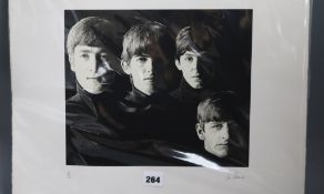 Robert Freeman (b. 1936) a limited edition black and white print from the 'With the Beatles'