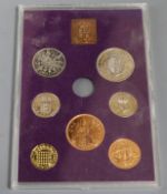 A quantity of 1970 "Coinage of Great Britain" coin packs, silver, crowns, etc.ex Congelow House