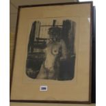 Pierre Eugene Clarin (1897-1980), lithograph, female nude, signed in pencil, 16/30, formerly in