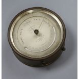 An aneroid barometer/thermometer by carpenter and Westley