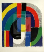 § Sonia Delaunay (1885-1979)lithograph'Composition Verticale' c.1971/72signed in pencil, 42/12529