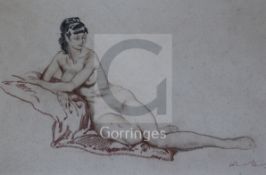 § William Russell Flint (1880-1969)coloured chalks'Anita'signed6.75 x 9.75in.