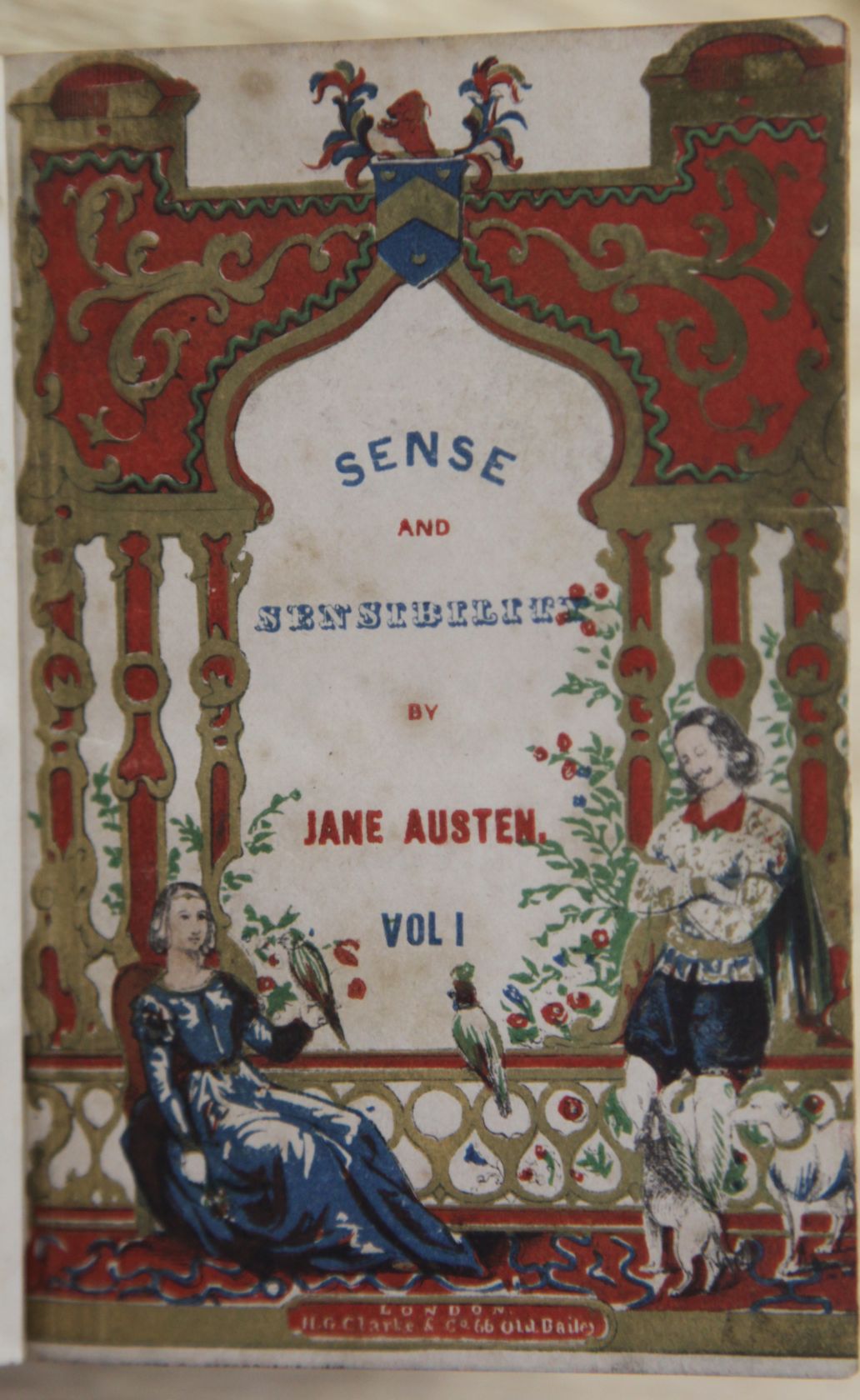 Austen, Jane - Sense and Sensibility, Clarke's Cabinet Edition, 2 vols, 239 & 244pp, contemporary - Image 2 of 9