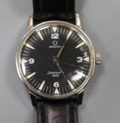 A gentleman's 1960's stainless steel Omega Seamaster 600 manual wind wrist watch, movement c.601.