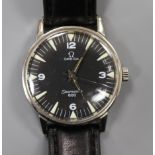 A gentleman's 1960's stainless steel Omega Seamaster 600 manual wind wrist watch, movement c.601.