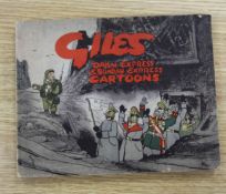 Giles, Carl - Daily Express and Sunday Express Cartoons, 1st - 50th Series, oblong quarto,