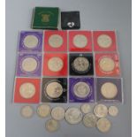 Assorted Crowns and coins