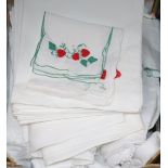 A group of table linen (Ex. Count John de Bendera)