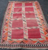 A large Kelim carpet 145 x