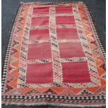 A large Kelim carpet 145 x