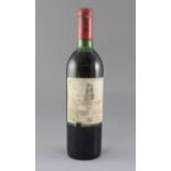 One bottle of Chateau Latour, Pauillac, 1971.