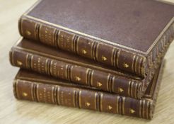 Stirling-Maxwell, William Sir - Annals of the Artists of Spain, 1st edition, 3 vols, 8vo, calf,