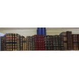 Leatherbound - Continental Editions, mostly 18th and 19th centuries (55 books)