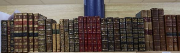 Leatherbound - Continental Editions, mostly 18th and 19th centuries (55 books)