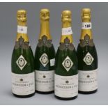 Four bottles of Jacuesson et Fils, Brut Champagne, 1981 (1) and 1979 (3)