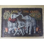Parker, B - Lays of The Grays, oblong quarto, original pictorial boards, with 12 full page