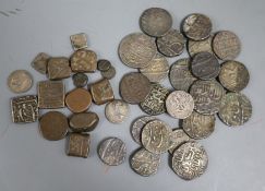 A quantity of coins