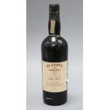 A bottle of Blandy's Bual 1954 Madeira